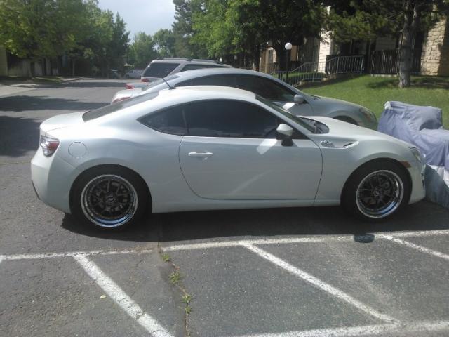 photo 4 Scion FR-S custom wheels Yoshihara Champion 18x9.0, ET +35, tire size 255/35 R18. x ET 