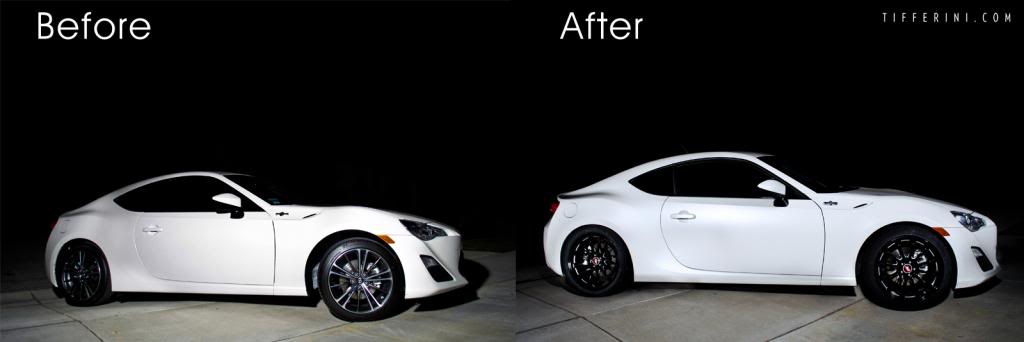 photo 2 Scion FR-S custom wheels Yoshihara D-12C 18x9.0, ET +40, tire size 245/40 R18. x ET