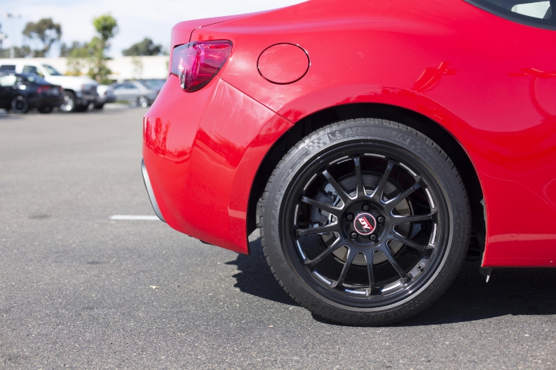 photo 1 Scion FR-S custom wheels Yoshihara DY-12C 18x9.0, ET +40, tire size 245/40 R18. x ET 