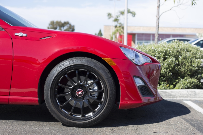 photo 2 Scion FR-S custom wheels Yoshihara DY-12C 18x9.0, ET +40, tire size 245/40 R18. x ET 