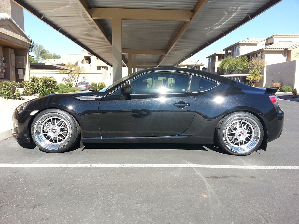 photo 4 Subaru BRZ custom wheels Yoshihara  Design DY-37C 18x9.0, ET +25, tire size 225/40 R18. x ET 