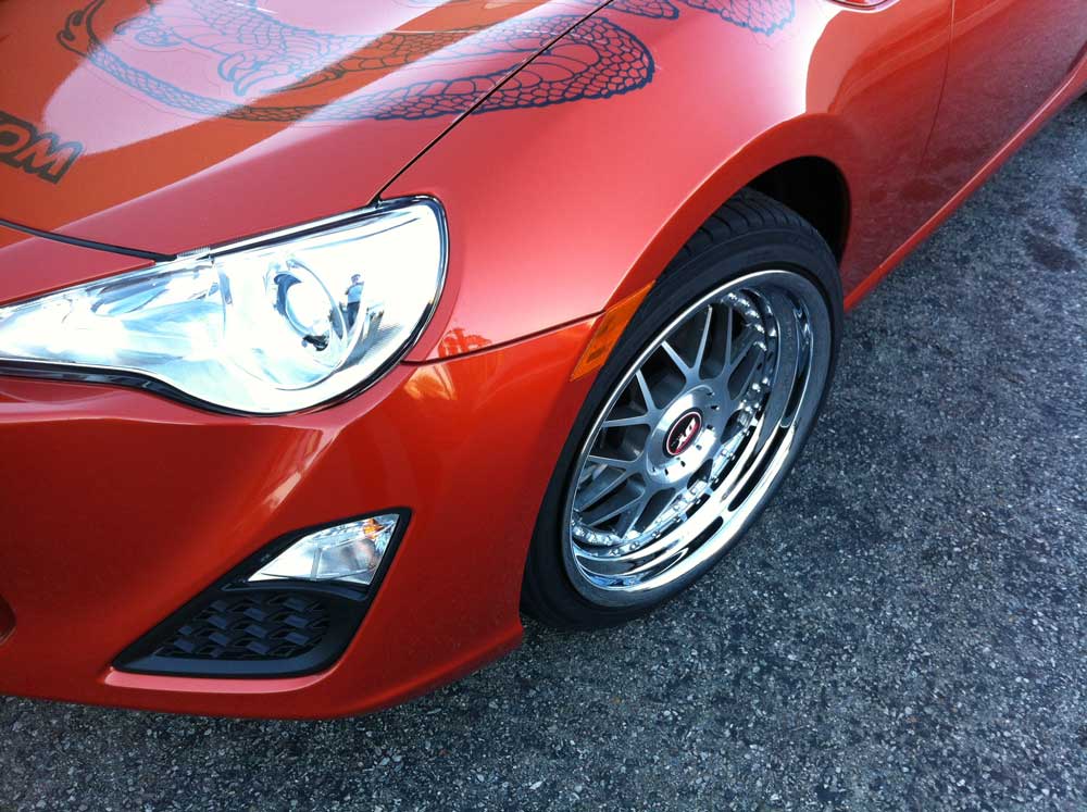 photo 1 Subaru BRZ custom wheels Yoshihara Design DY-37C 18x9.0, ET +35, tire size X R18. x ET
