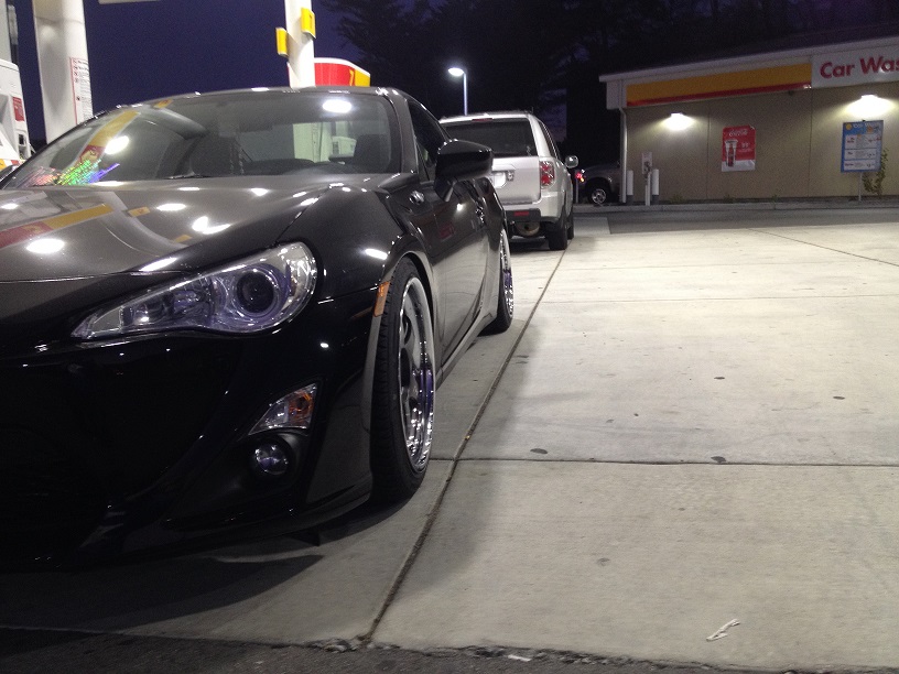photo 3 Scion FR-S custom wheels Yoshihara Design DY-D5C 18x9.0, ET +35, tire size 225/40 R18. x ET 