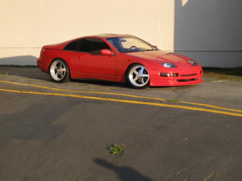 photo 3 Nissan 300ZX 2-seat custom wheels WORK Equip 18x9.0, ET +20, tire size 235/40 R18. 18x10.0 ET+22 275/35 R18