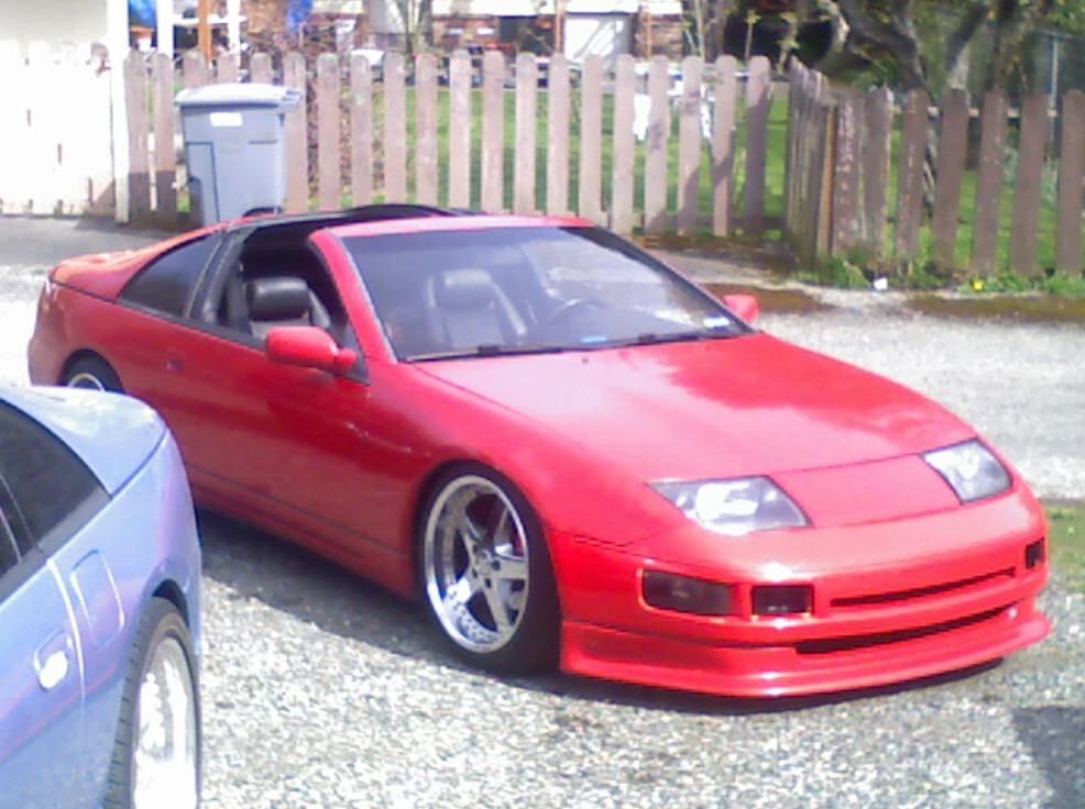 photo 7 Nissan 300ZX 2-seat custom wheels WORK Equip 18x9.0, ET +20, tire size 235/40 R18. 18x10.0 ET+22 275/35 R18