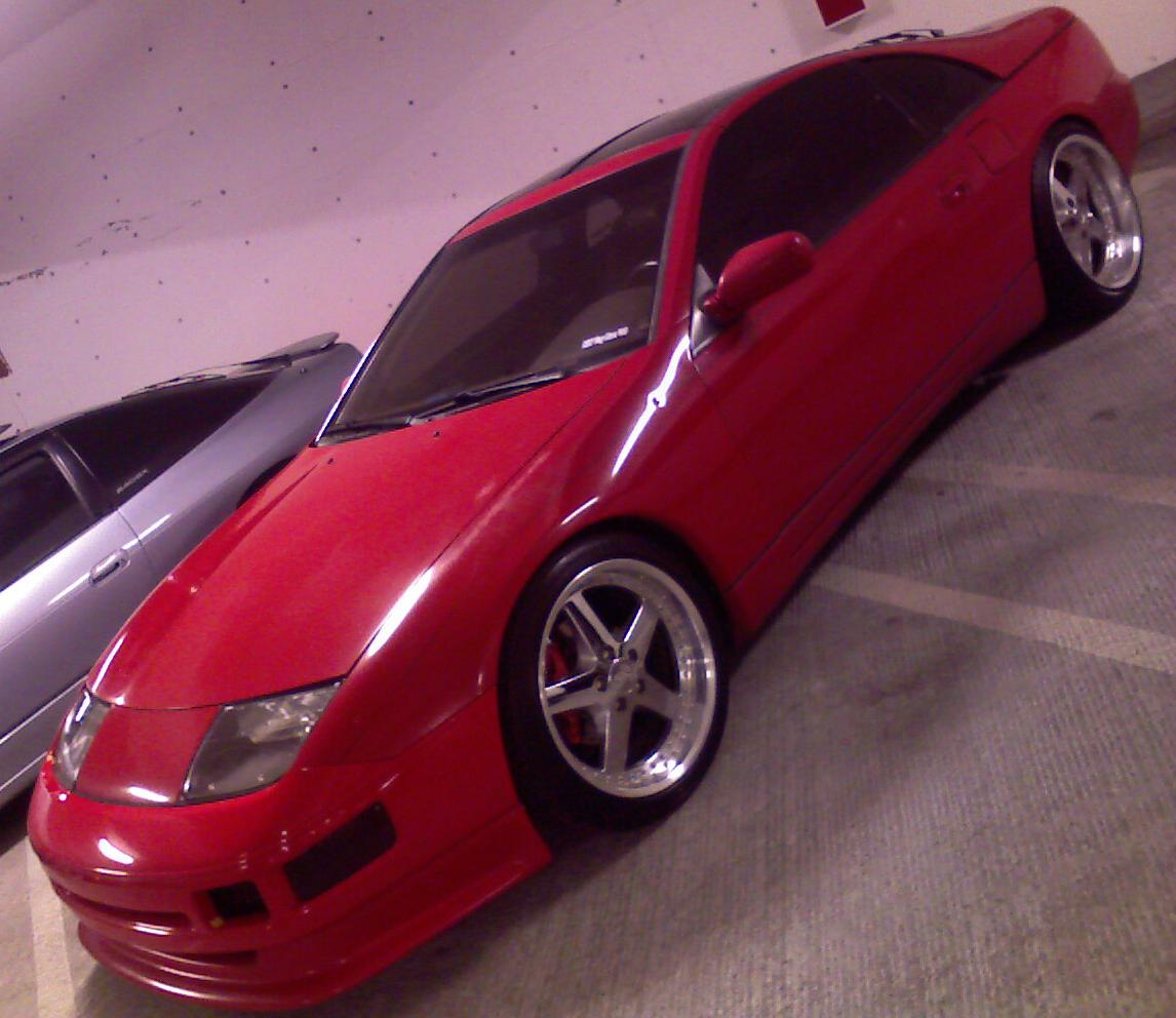 photo 11 Nissan 300ZX 2-seat custom wheels WORK Equip 18x9.0, ET +20, tire size 235/40 R18. 18x10.0 ET+22 275/35 R18
