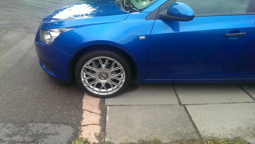 photo 3 Chevrolet Cruze custom wheels Team Dynamics Imola 18x8.0, ET +40, tire size X R18. x ET 