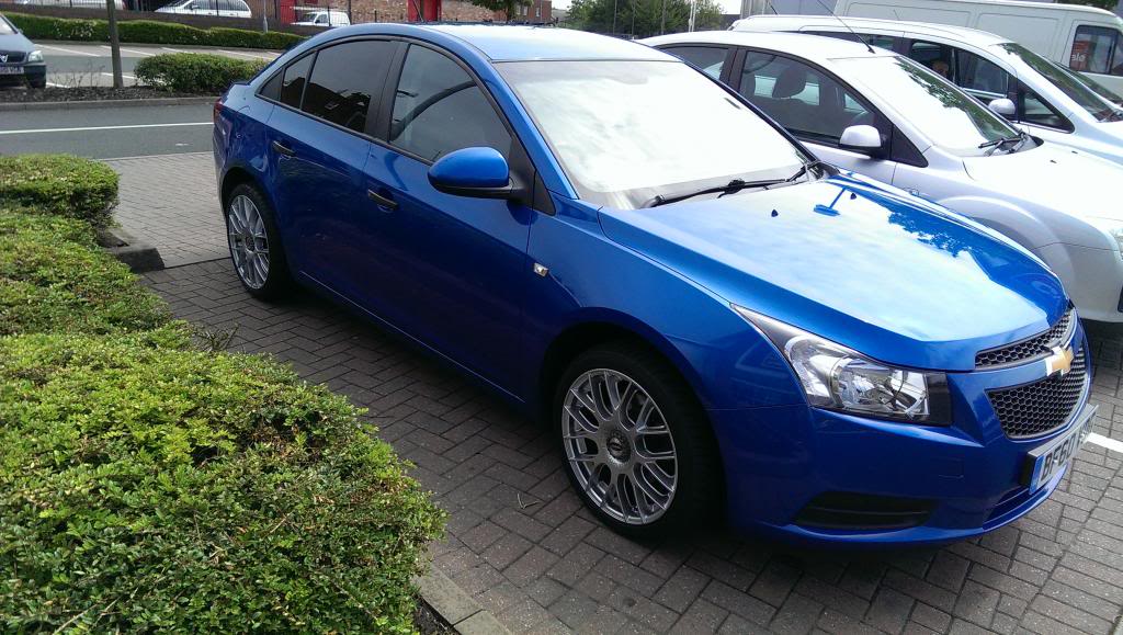 photo 4 Chevrolet Cruze custom wheels Team Dynamics Imola 18x8.0, ET +40, tire size X R18. x ET 