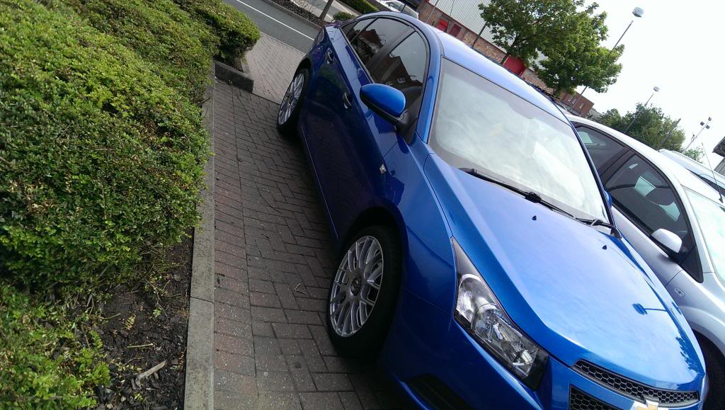 photo 5 Chevrolet Cruze custom wheels Team Dynamics Imola 18x8.0, ET +40, tire size X R18. x ET 