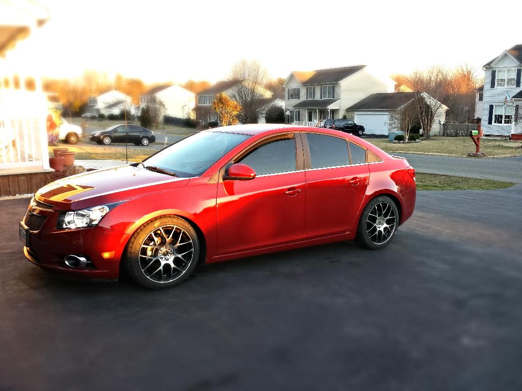 photo 1 Chevrolet Cruze custom wheels MSR 095 18x, ET , tire size 225/45 R18. x ET 