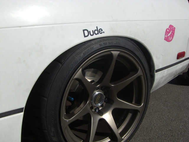 photo 4 Nissan S13 custom wheels MB Battle 17x9.5, ET +15, tire size 235/40 R17. x ET 