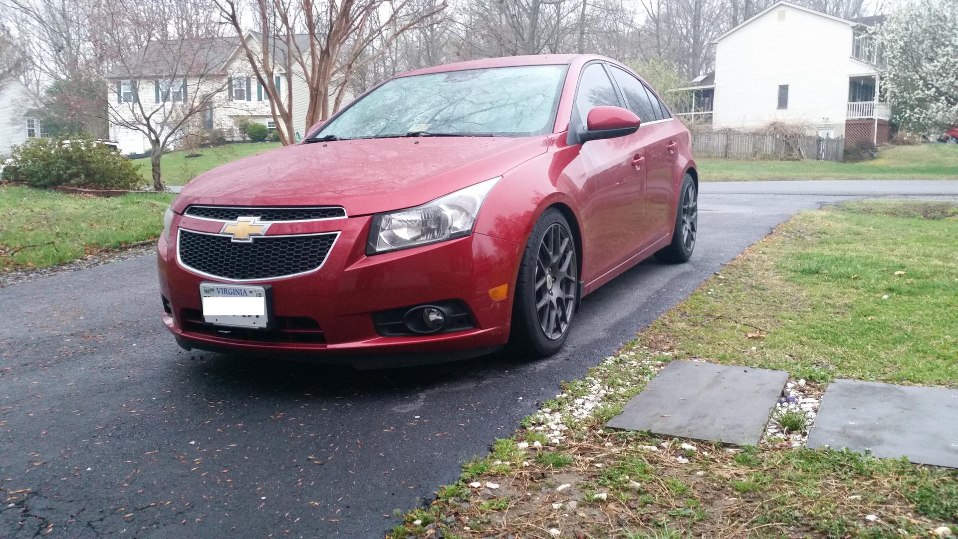 photo 2 Chevrolet Cruze custom wheels TSW Nurburgring 18x8.0, ET +40, tire size 225/45 R18. x ET 