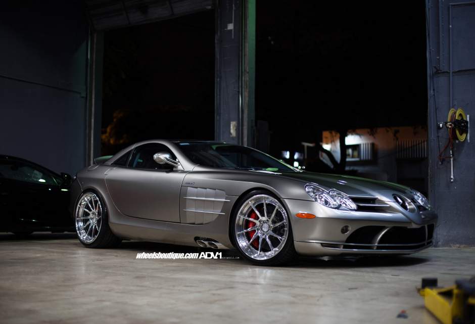photo 2 Mercedes-Benz SLR McLaren custom wheels ADV10R Track Spec CS 20x10.0, ET , tire size X R20. 21x12.5 ET 