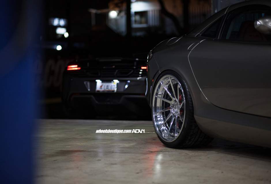 photo 5 Mercedes-Benz SLR McLaren custom wheels ADV10R Track Spec CS 20x10.0, ET , tire size X R20. 21x12.5 ET 