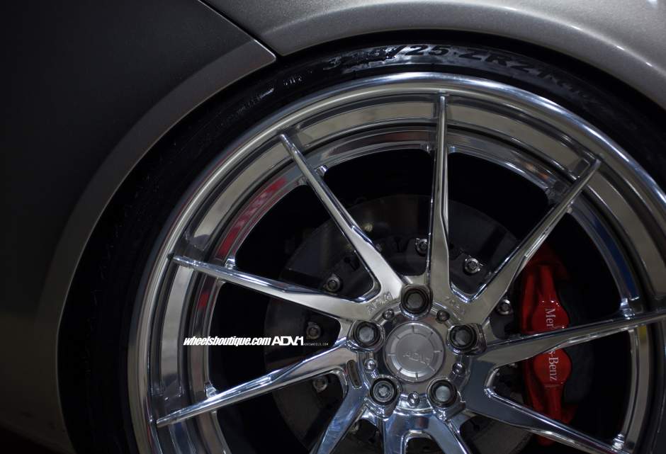 photo 1 Mercedes-Benz SLR McLaren custom wheels ADV10R Track Spec CS 20x10.0, ET , tire size X R20. 21x12.5 ET 