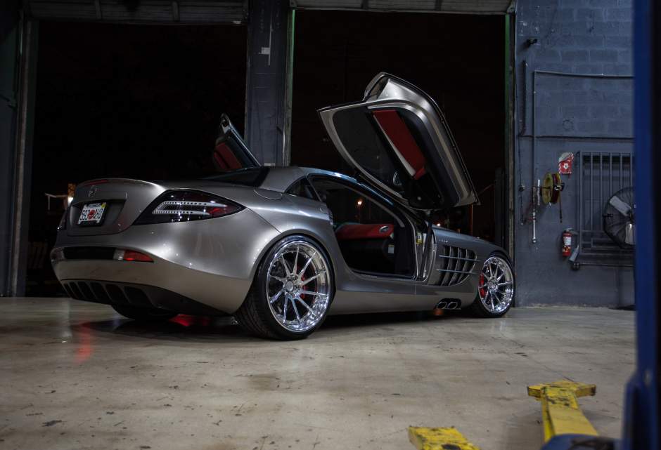 photo 8 Mercedes-Benz SLR McLaren custom wheels ADV10R Track Spec CS 20x10.0, ET , tire size X R20. 21x12.5 ET 