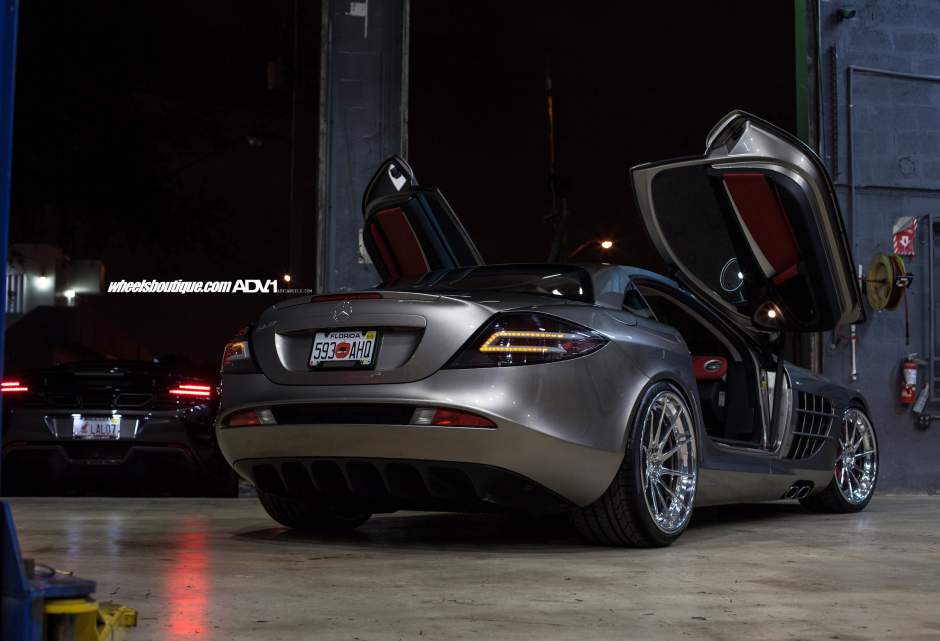 photo 9 Mercedes-Benz SLR McLaren custom wheels ADV10R Track Spec CS 20x10.0, ET , tire size X R20. 21x12.5 ET 