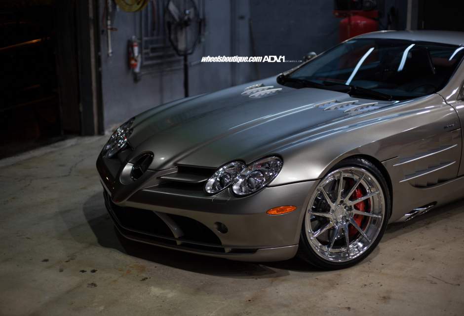 photo 12 Mercedes-Benz SLR McLaren custom wheels ADV10R Track Spec CS 20x10.0, ET , tire size X R20. 21x12.5 ET 