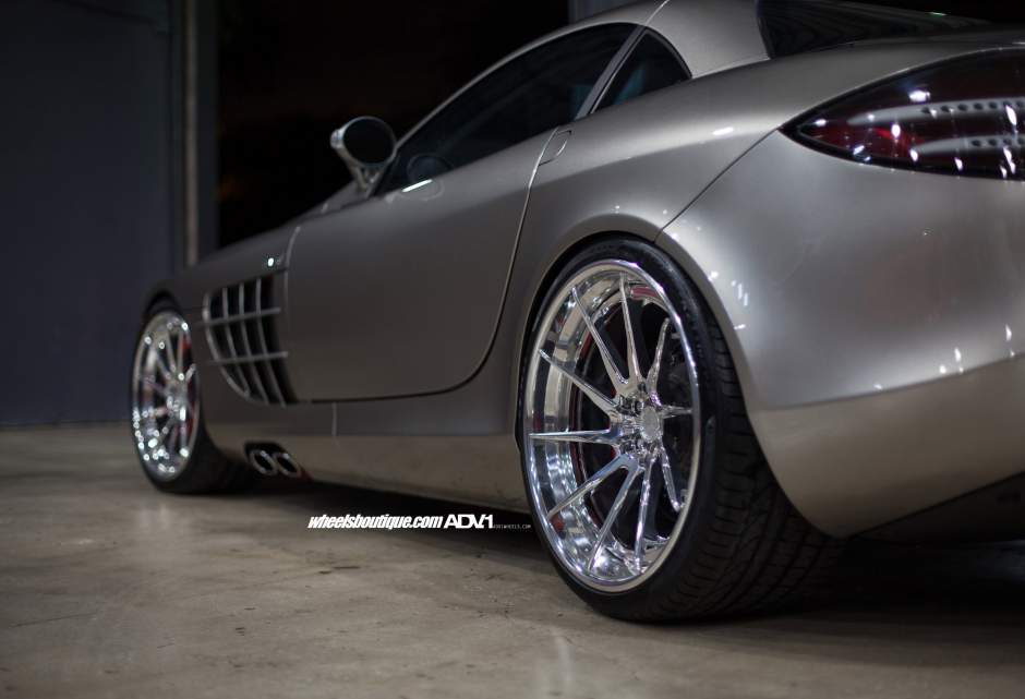 photo 14 Mercedes-Benz SLR McLaren custom wheels ADV10R Track Spec CS 20x10.0, ET , tire size X R20. 21x12.5 ET 