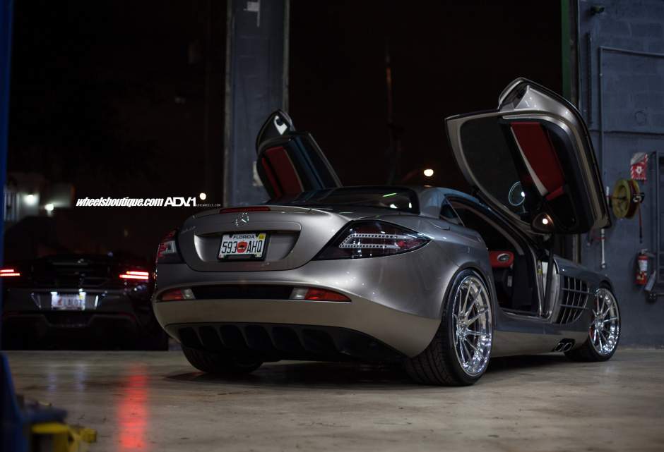 photo 15 Mercedes-Benz SLR McLaren custom wheels ADV10R Track Spec CS 20x10.0, ET , tire size X R20. 21x12.5 ET 