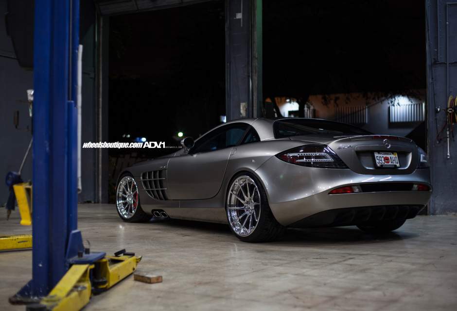 photo 20 Mercedes-Benz SLR McLaren custom wheels ADV10R Track Spec CS 20x10.0, ET , tire size X R20. 21x12.5 ET 