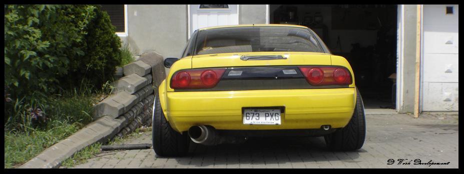 photo 4 Nissan S13 custom wheels Work Meister 18x9.5, ET -14, tire size 225/40 R18. 18x12.0 ET-47 275/35 R18