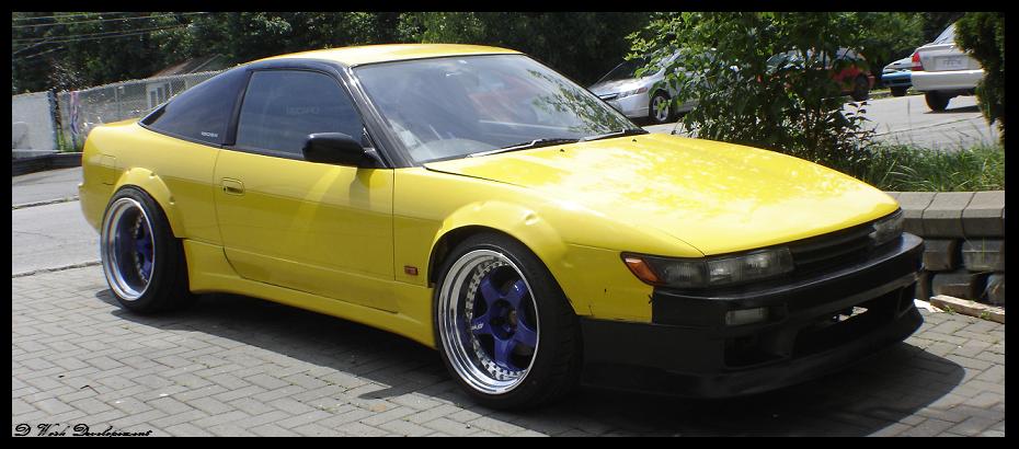 photo 5 Nissan S13 custom wheels Work Meister 18x9.5, ET -14, tire size 225/40 R18. 18x12.0 ET-47 275/35 R18