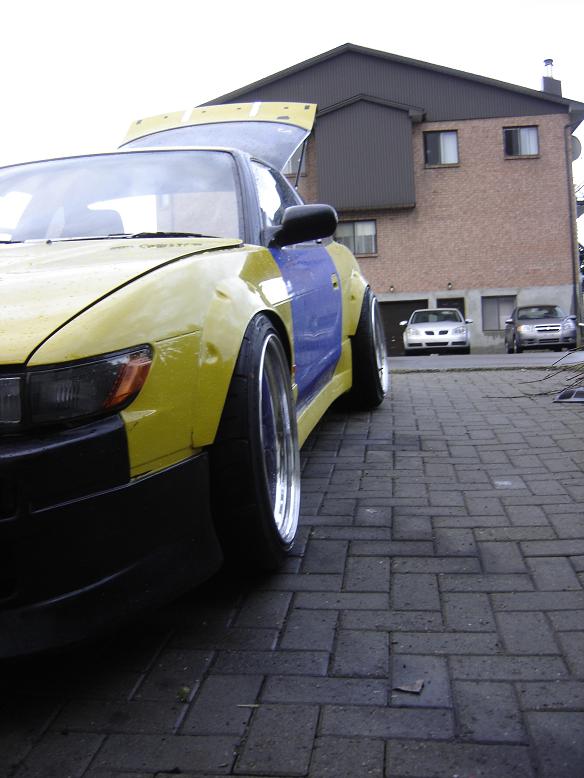 photo 8 Nissan S13 custom wheels Work Meister 18x9.5, ET -14, tire size 225/40 R18. 18x12.0 ET-47 275/35 R18