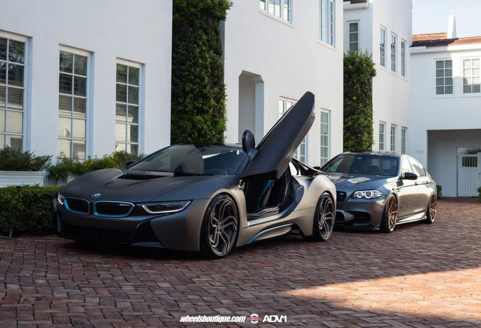photo 6 BMW i8 custom wheels ADV.1 NL2 MV2 CS 21x9.0, ET , tire size X R21. 21x10.5 ET