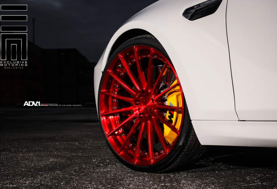 photo 8 BMW M6 Gran Coupe custom wheels ADV.1 15 MV2 22x9.0, ET , tire size X R22. 22x11.0 ET