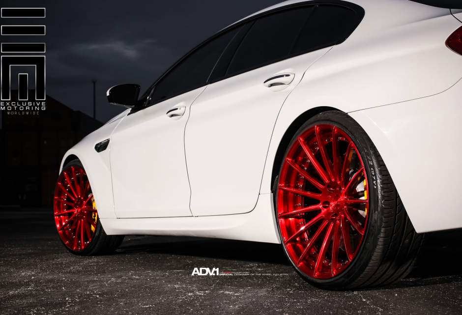 photo 6 BMW M6 Gran Coupe custom wheels ADV.1 15 MV2 22x9.0, ET , tire size X R22. 22x11.0 ET