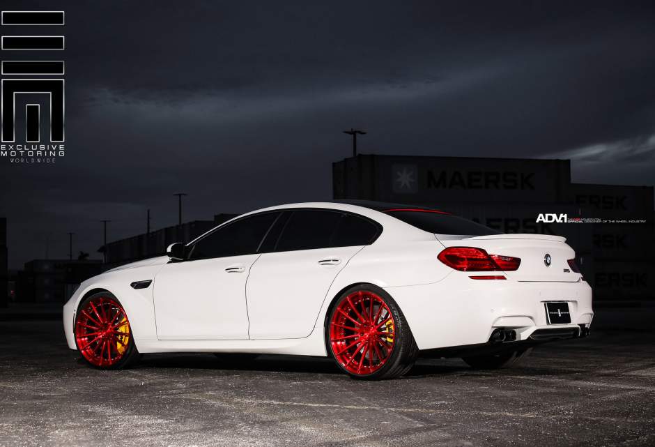 photo 9 BMW M6 Gran Coupe custom wheels ADV.1 15 MV2 22x9.0, ET , tire size X R22. 22x11.0 ET