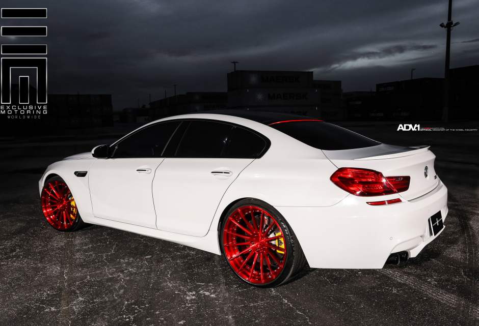 photo 12 BMW M6 Gran Coupe custom wheels ADV.1 15 MV2 22x9.0, ET , tire size X R22. 22x11.0 ET