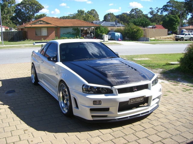 photo 2 Nissan R31-R34 Skyline GT-R custom wheels Work Meister S1 20x10.5, ET +6, tire size 275/30 R20. 20x10.5 ET-7 
