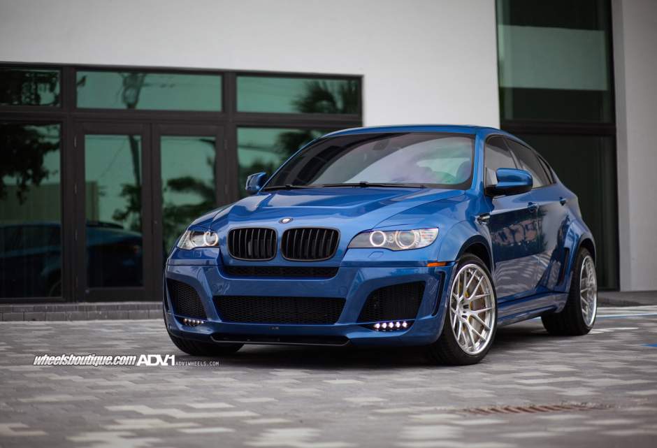 photo 9 BMW X6 M custom wheels ADV.1 7 Deep Concave 21x10.5, ET , tire size X R21. 21x12.5 ET 