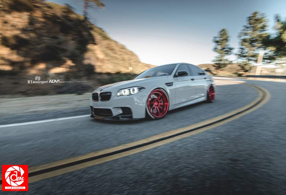 photo 2 BMW M5 custom wheels ADV.1 10 Track Spec SL 21x10.0, ET , tire size X R21. 21x11.0 ET 