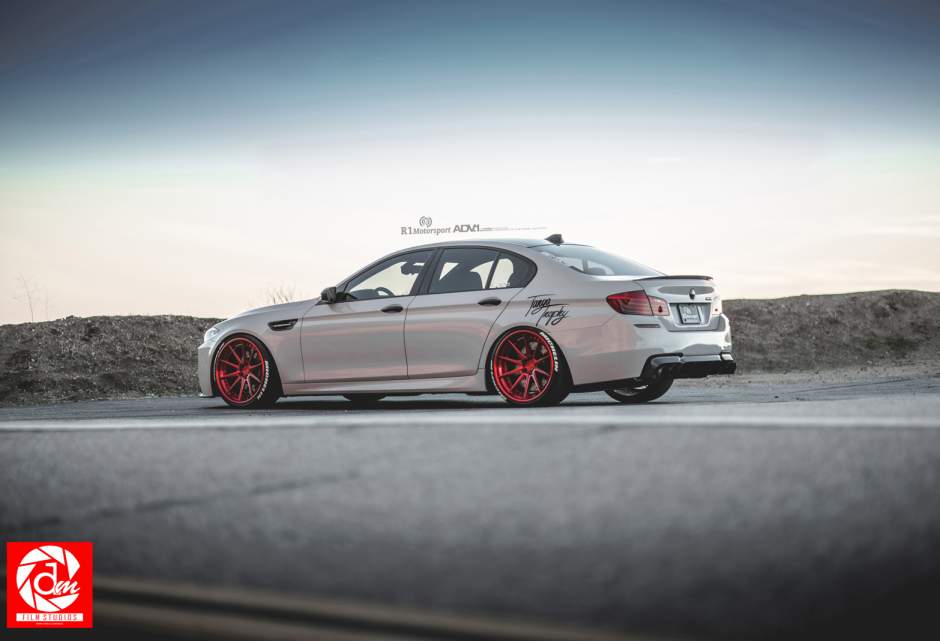 photo 5 BMW M5 custom wheels ADV.1 10 Track Spec SL 21x10.0, ET , tire size X R21. 21x11.0 ET 