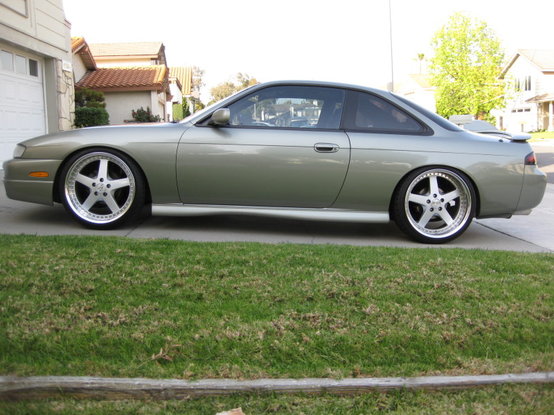 photo 1 Nissan S14 custom wheels Work Equip 19x9.5, ET +15, tire size 235/35 R19. 19x10.5 ET+19 265/30 R19