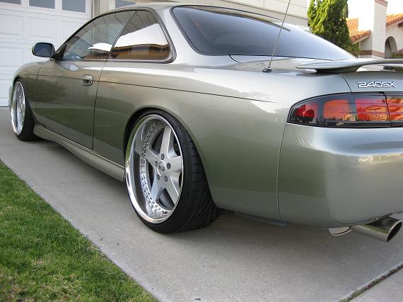 photo 3 Nissan S14 custom wheels Work Equip 19x9.5, ET +15, tire size 235/35 R19. 19x10.5 ET+19 265/30 R19