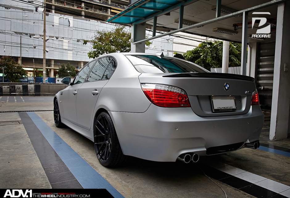 photo 5 BMW 535 custom wheels ADV.1 7 MV2 20x9.0, ET , tire size X R20. 20x10.5 ET