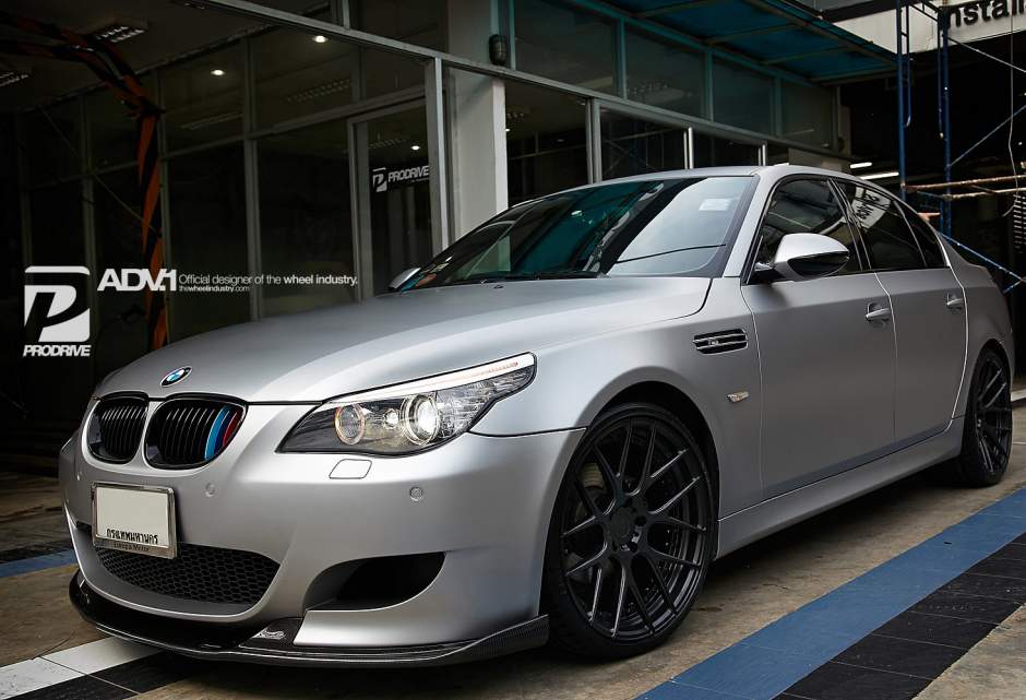photo 6 BMW 535 custom wheels ADV.1 7 MV2 20x9.0, ET , tire size X R20. 20x10.5 ET