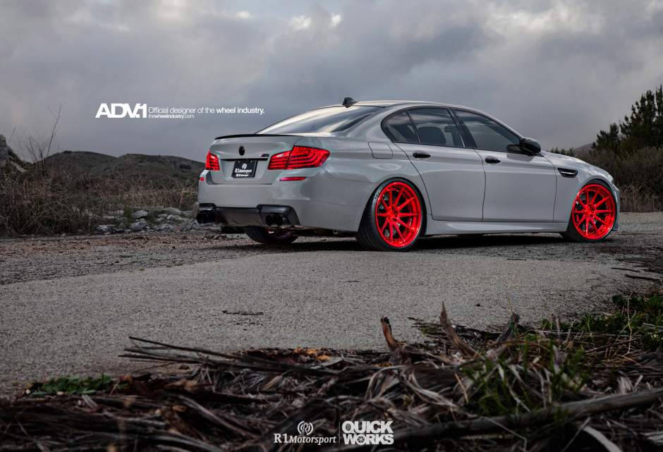 photo 2 BMW M5 custom wheels ADV.1 10 Track Spec SL 21x10.0, ET , tire size X R21. 21x11.0 ET 