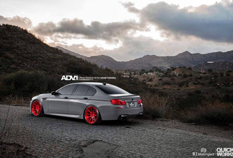 photo 3 BMW M5 custom wheels ADV.1 10 Track Spec SL 21x10.0, ET , tire size X R21. 21x11.0 ET 