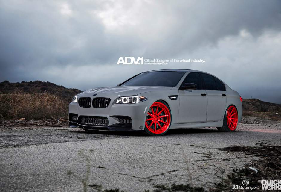 photo 10 BMW M5 custom wheels ADV.1 10 Track Spec SL 21x10.0, ET , tire size X R21. 21x11.0 ET 