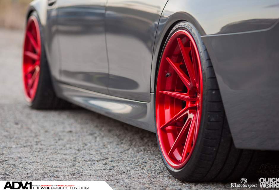 photo 6 BMW M5 custom wheels ADV.1 10 Track Spec SL 21x10.0, ET , tire size X R21. 21x11.0 ET 