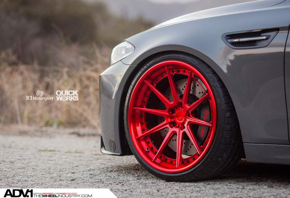 photo 4 BMW M5 custom wheels ADV.1 10 Track Spec SL 21x10.0, ET , tire size X R21. 21x11.0 ET 