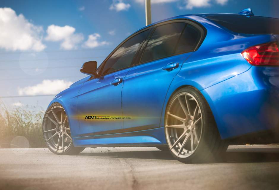 photo 3 BMW 335 custom wheels ADV.1 5.2MV2SL x, ET , tire size X R. x ET 