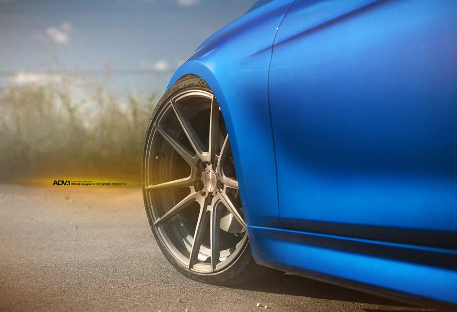 photo 4 BMW 335 custom wheels ADV.1 5.2MV2SL x, ET , tire size X R. x ET 