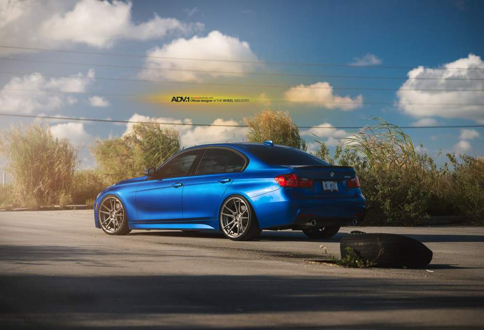 photo 5 BMW 335 custom wheels ADV.1 5.2MV2SL x, ET , tire size X R. x ET 