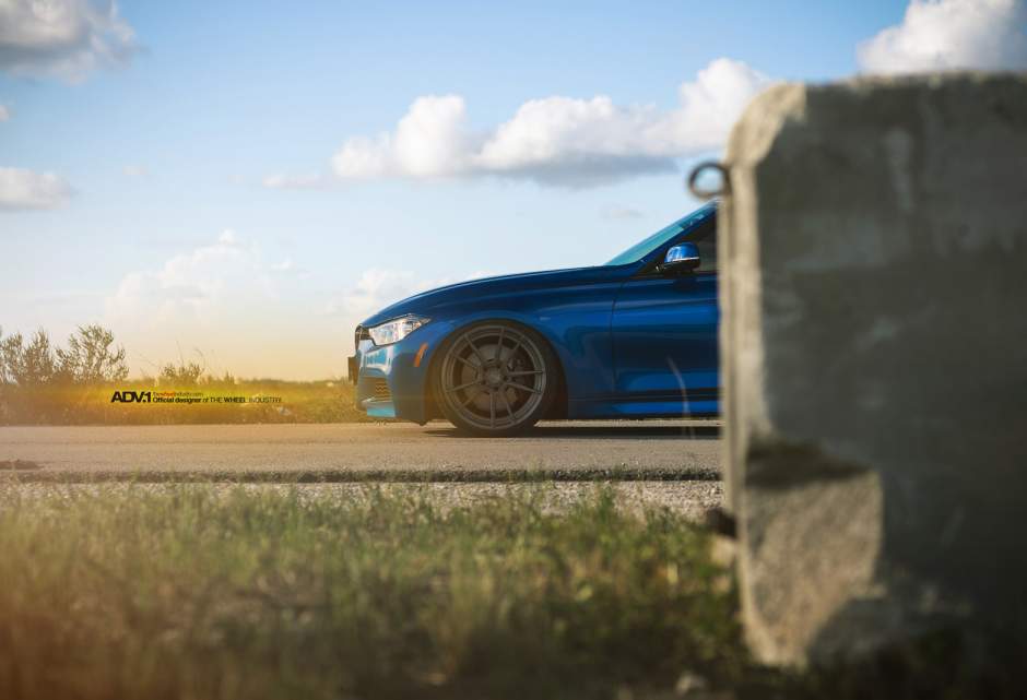 photo 6 BMW 335 custom wheels ADV.1 5.2MV2SL x, ET , tire size X R. x ET 